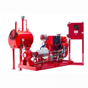 Buy cheap UL FM Approved Diesel Engine Driven Fire Pump , Diesel Fire Fighting Water Pump 200GPM product
