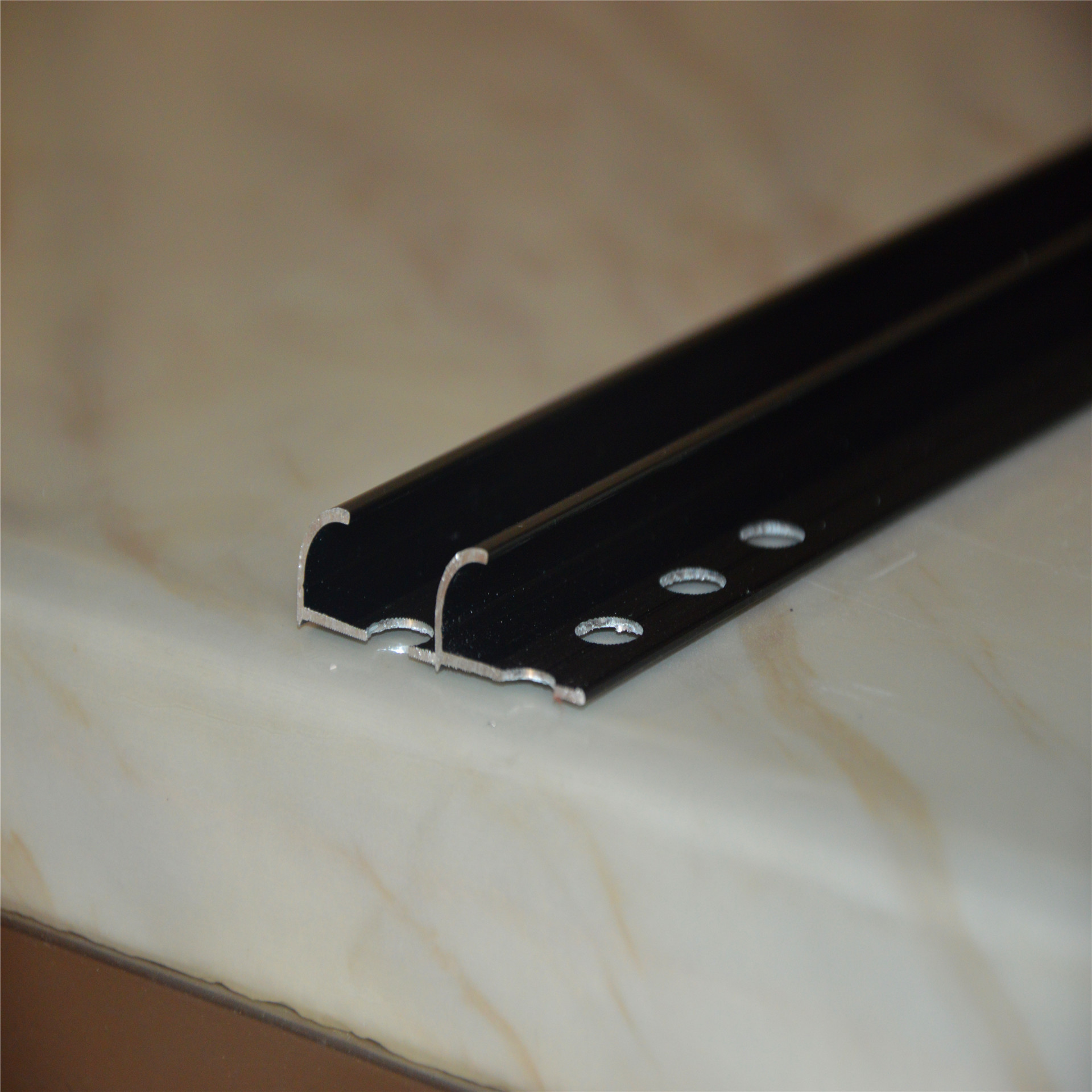 Durable Angle Line Floor Strip Aluminum Wall Corner Edge Floor Transition Accessories
