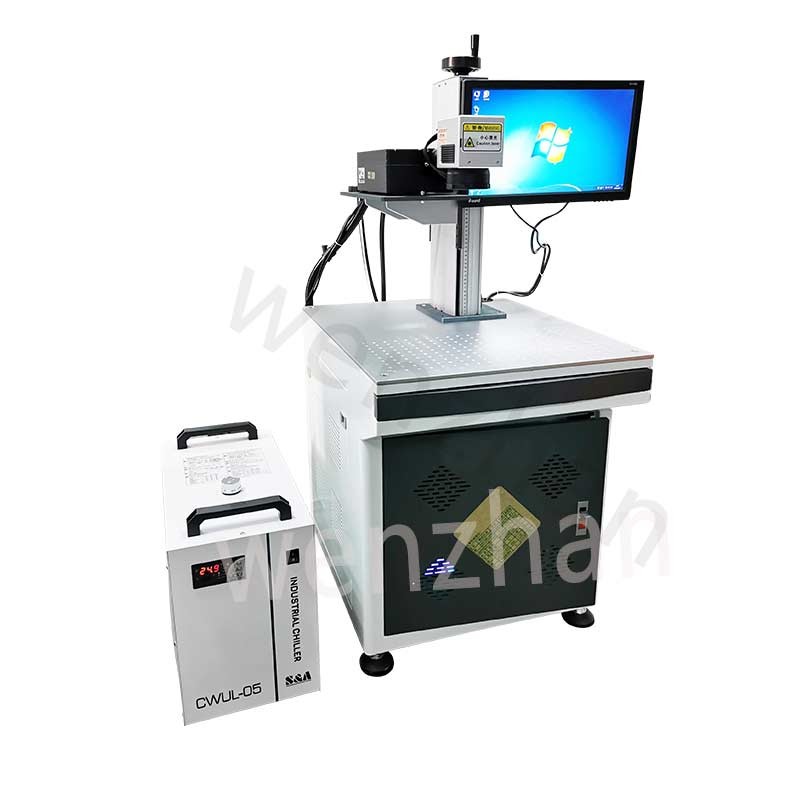 Customizable WZ-102 1W 3W 5W 7W 8W UV Laser Marking Machine for Sapphire IC Grains Glass