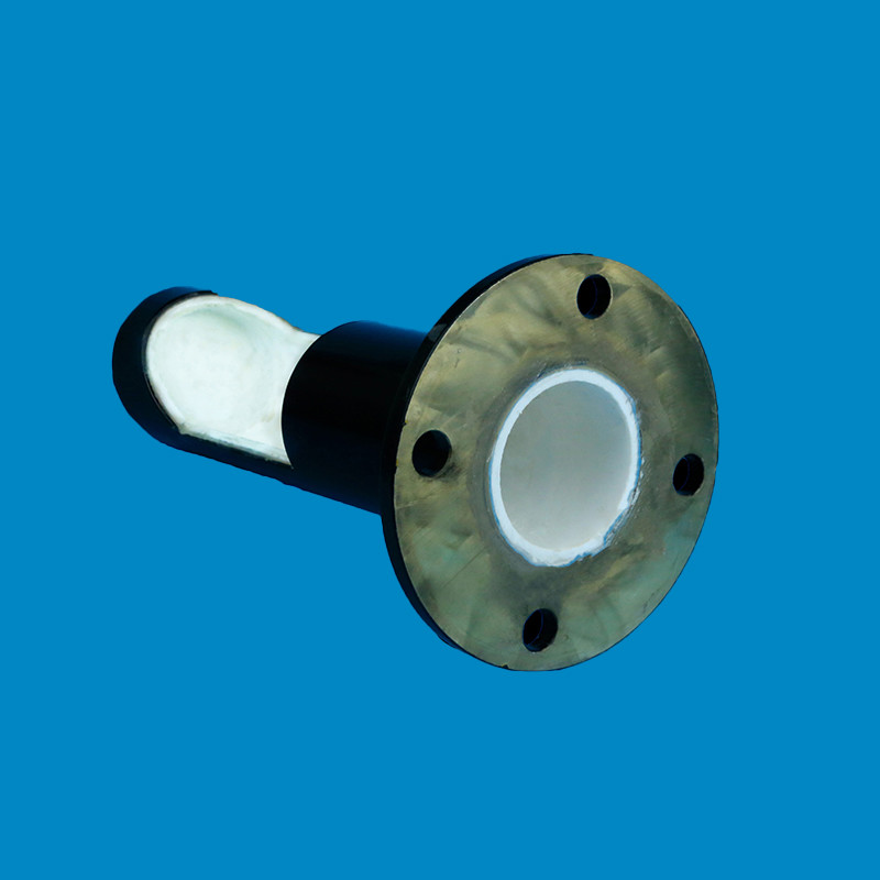 Aluminum Powder Conveying Wear Resistant Pipeline Alumina Ceramic Highly Durable Acid Resistance