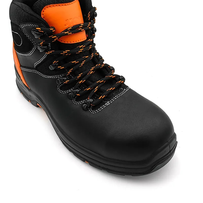 Mens Heavy Duty Work Boots Anti Puncture Work Boots With Steel Toe