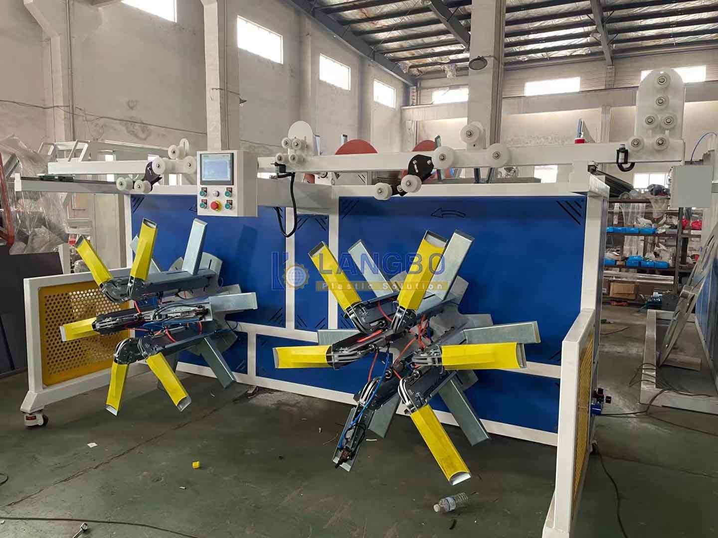 Plastic PE Water Sewage Tube Pipe Coiler for Extruding Making Machine
