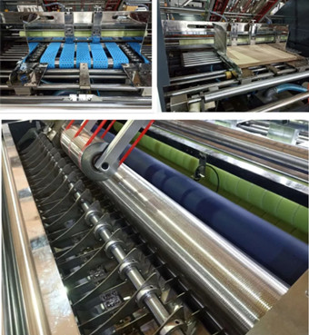 Paperboard Automatic Flute Laminating Machine Corrugated High Speed Flute Laminator