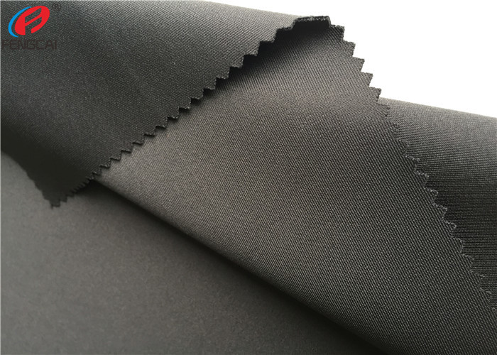 Garment Weft Knitted Fabric , Stretch Polyester Scuba Fabric 62'' Width