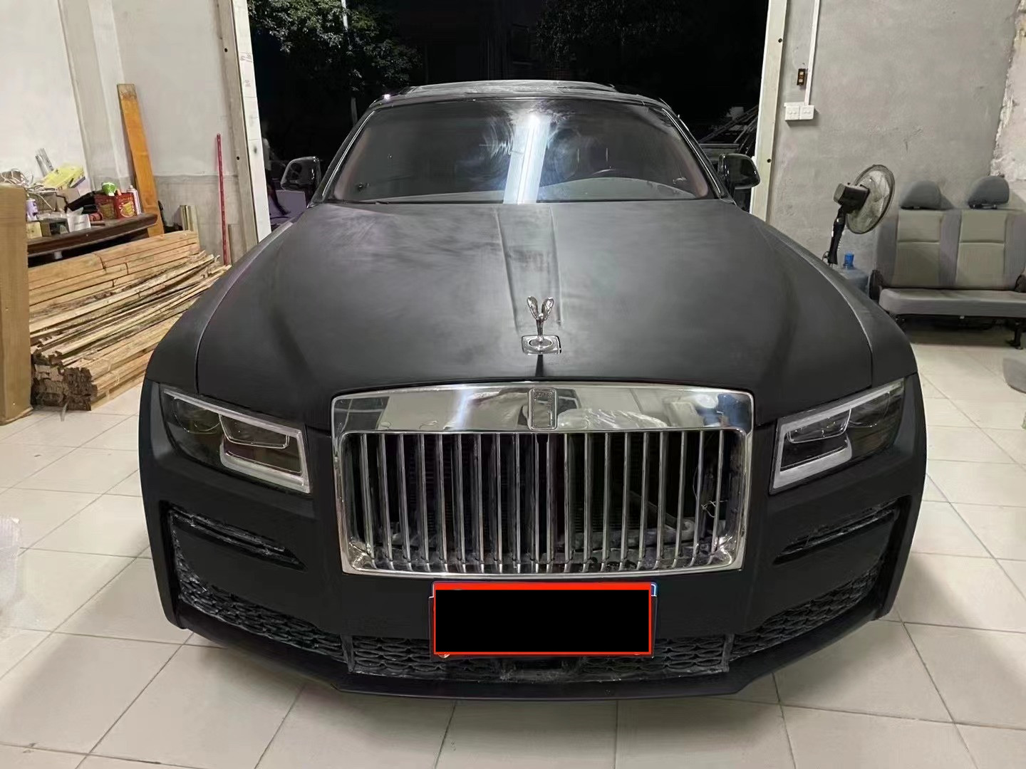 For Rolls-Royce Ghost Body Kit 2010-2020 Ghost Upgrades the 2021 Body Kit Ghost Front and Rear Bumpers