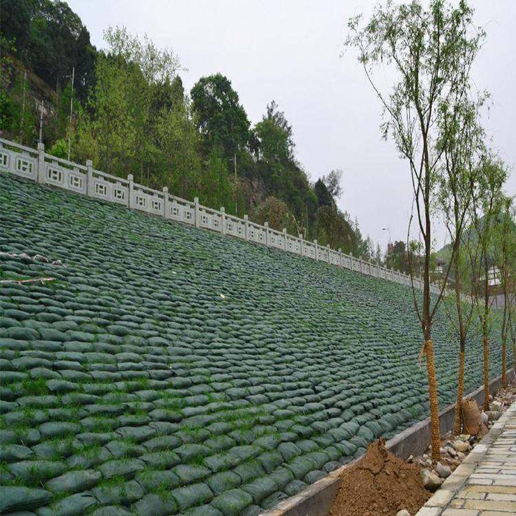 PP or PET Non-Woven Fiber Geobag for Mine Restoration Slope ASTM GRI-GM13 Standard
