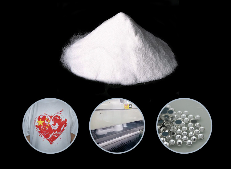 80-200um DTF TPU Powder for Heat Transfer Printing Melt Point DSC 105-115 C 1KG Bag