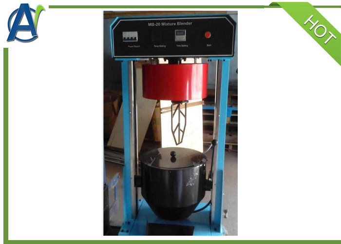 20L 60L Asphalt Lab Equipment Bitumen And Bituminous Mixtures Blender