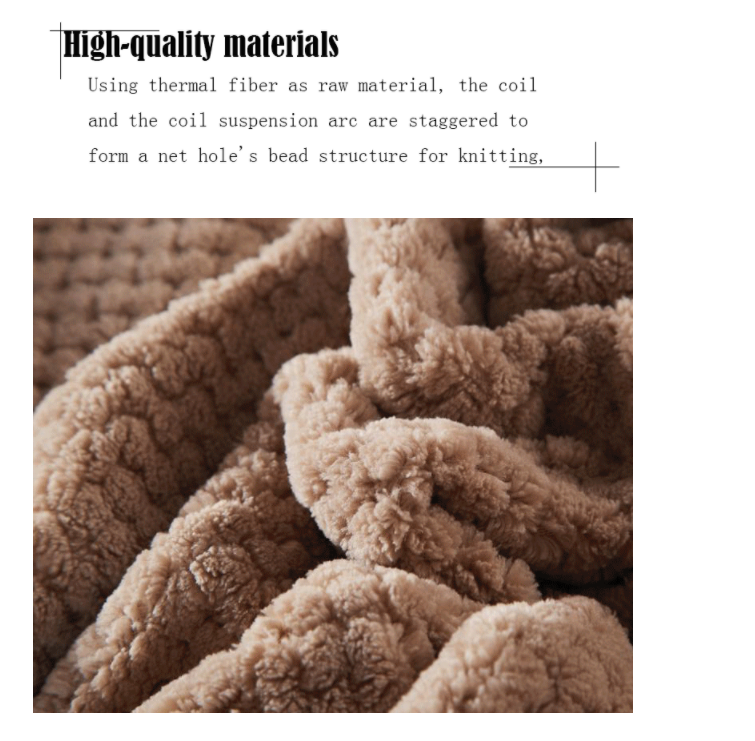 Customized Size Coral Fleece Blanket for Office Nap 150*200cm Soft Touch Sofa Blankets