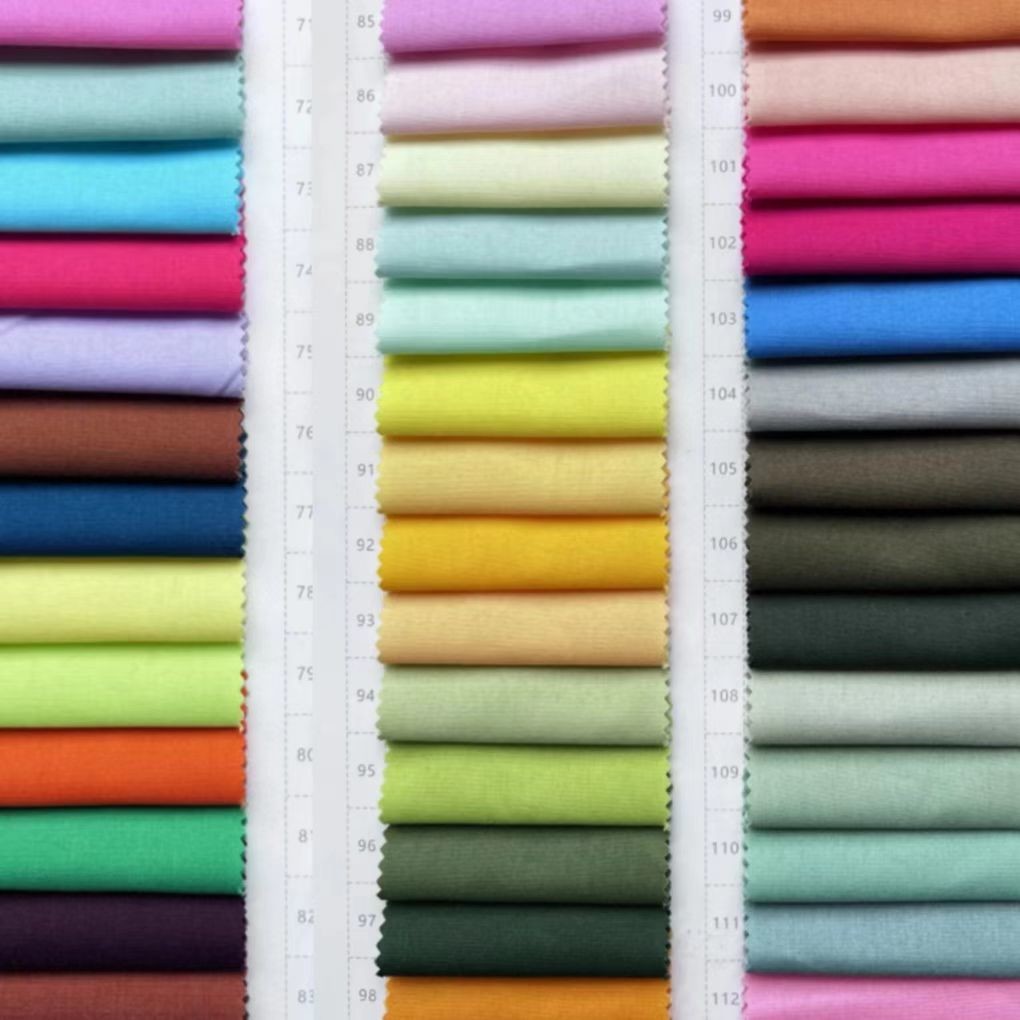 40SX40S 140X100 Cotton Dress Fabrics 135-142GSM Woven Man Shirt Lady Skirt Fabric