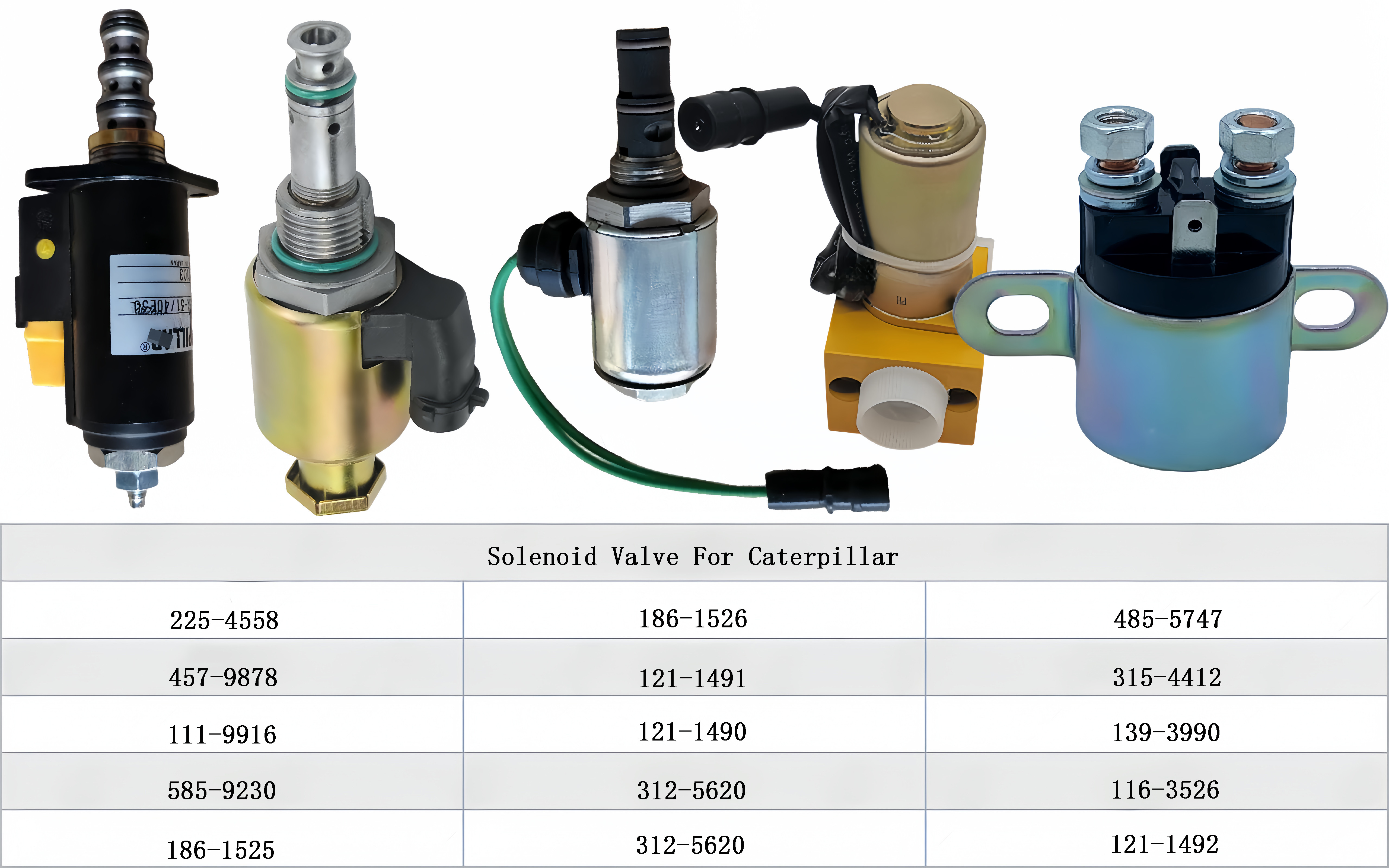 PC200-6 PC220-6 6D102 Hydraulic Pump Solenoid Valve 702-21-07010 7022107010 Excavator Parts