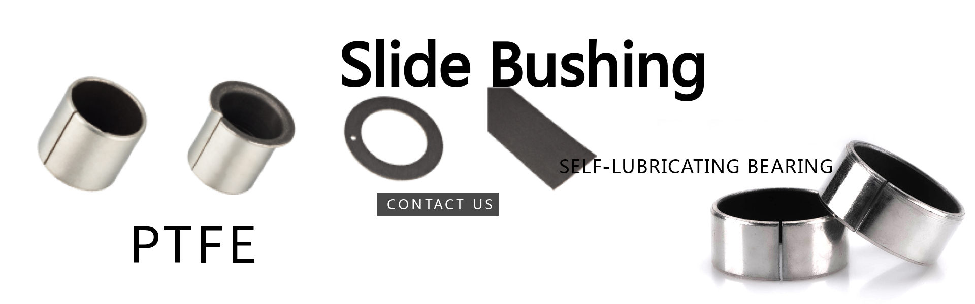 Guide PAF PAP Self Lubricating Plain Bearing Steel Copper Sleeve Bushes  Coated Bushing 
