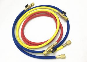 Buy cheap Air Conditioning Service Freon Refrigerant Hoses With Ball Valves For R410A product