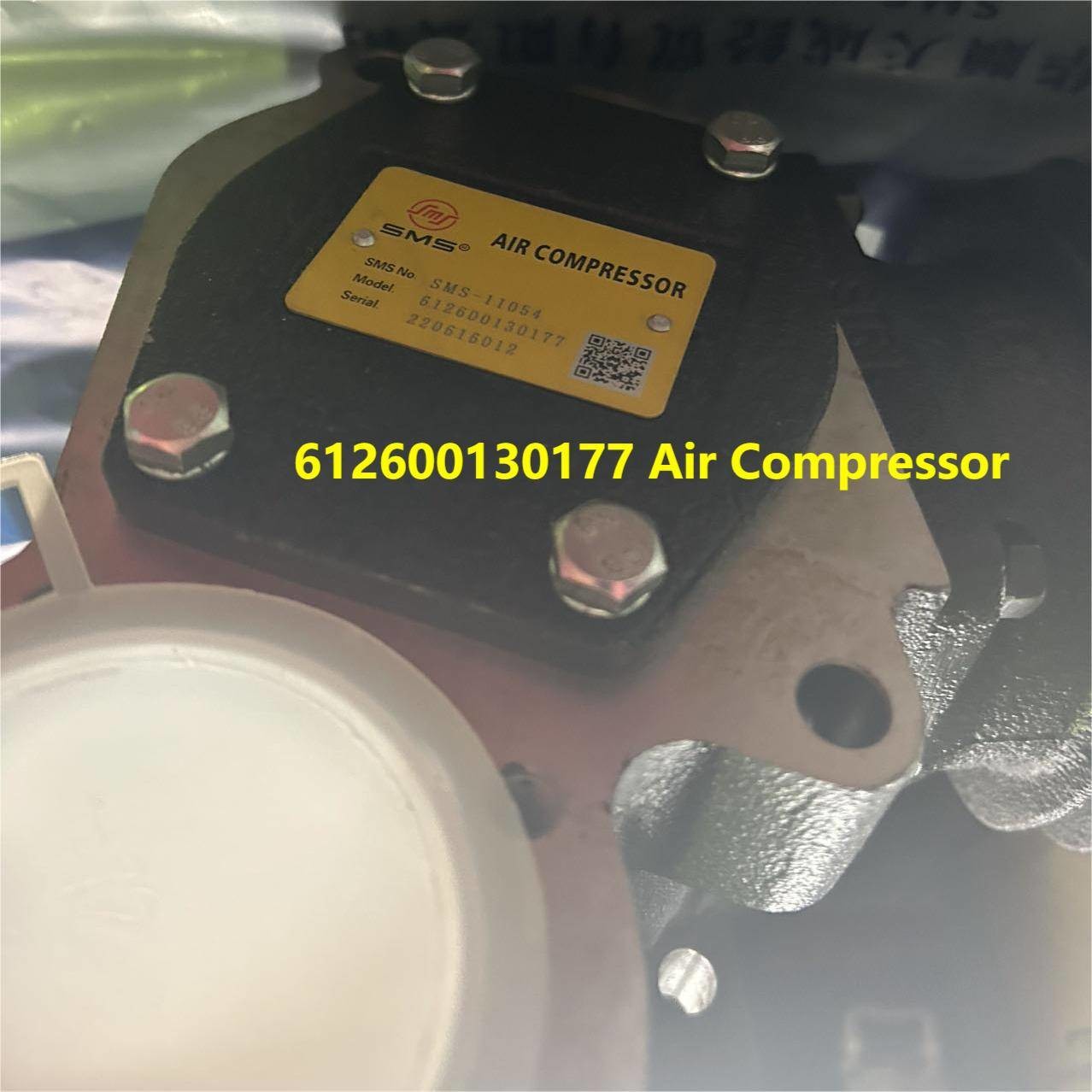 612600130177 HOWO Truck Parts Water Cooling Air Compressor Weichai Engine Spare Parts