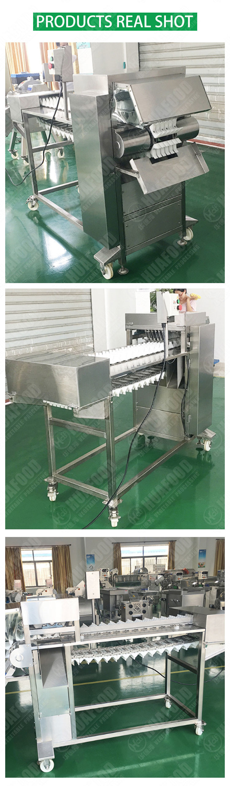Corn Carrot Segment Cutting Automatic Food Processing Machines