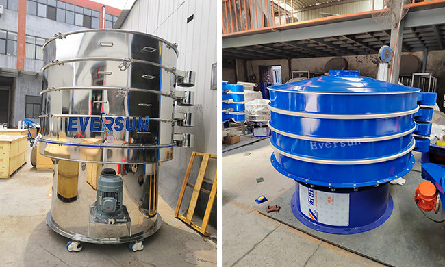 High-Precision carbon steel Detergent Powder Sifter Machine For Industrial