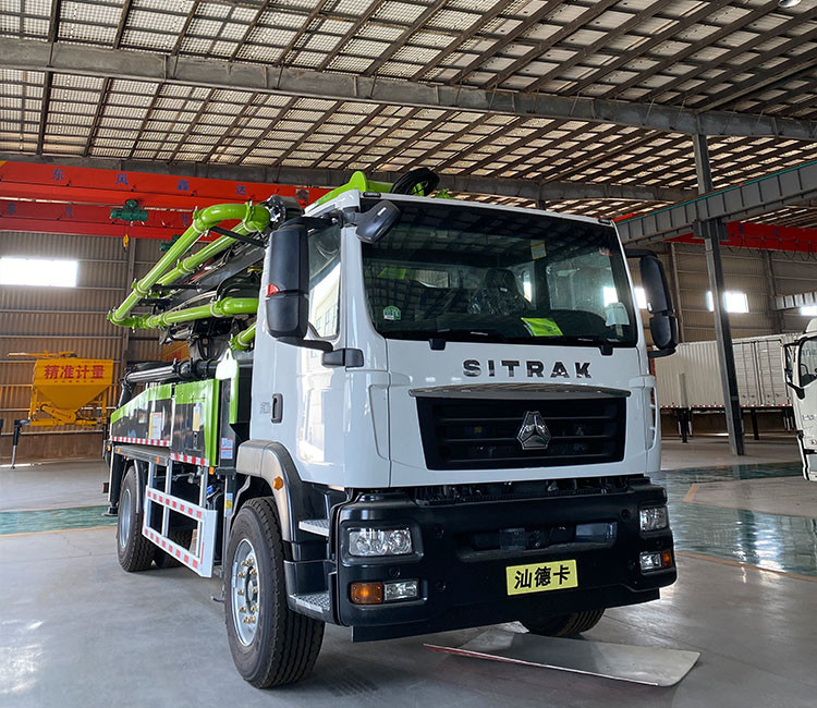 Concrete Pump Truck Mounted Concrete Pump Chinese Brand Pump Truck