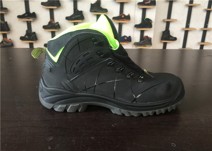 Lightweight Steel Toe Work Boots / Slip Resistant Work Boots For Outdoor Worker