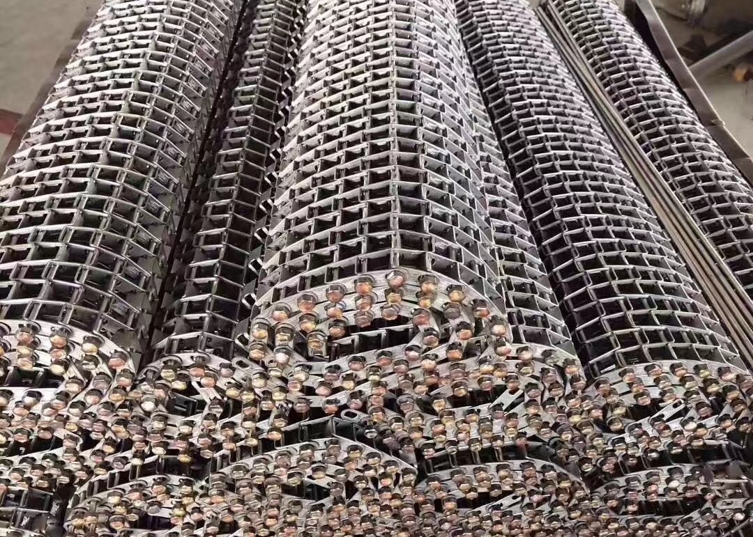 304/201/316 Stainless Steel Flat Wire Mesh Belt For Conveying And Drying Food