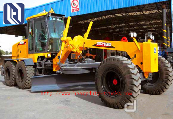 Construction Machinery Motor Graders GR2153 215hp Rated Power 160kw / 2200rpm