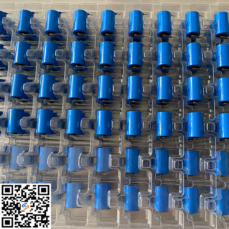 150℃ High Temperature ER14250S 3.6V 900mAh Primary Battery With Tab For Temperature Loggers