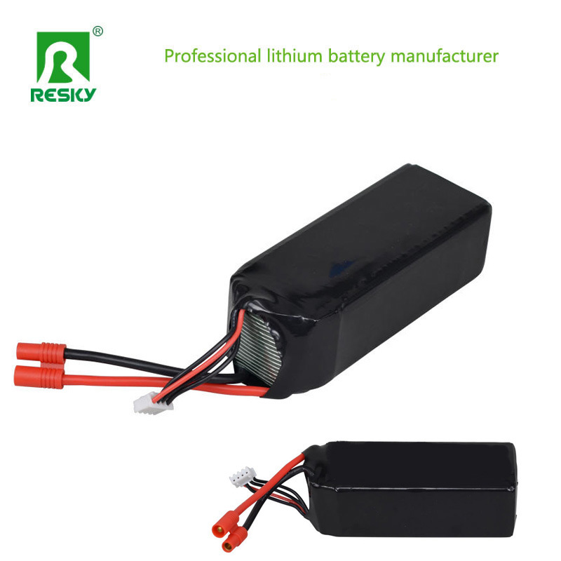 Lightweight RC Lithium Battery 22.2V 2600mAh 6s 35c Lithium Polymer Batteries