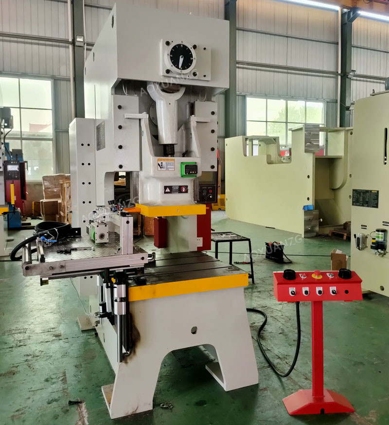 Semi Automatic Punching Press Machine Alu Foil Bowls Cups Plates Macking
