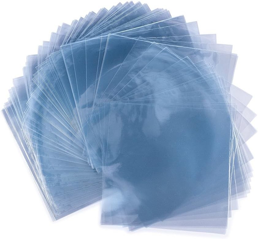 Shrink Wrap Bags, 4 x 4 inch, PVC Heat Shrink Wrap for Handmade Soaps Bath Bombs, Art Crafts and DIY Crafts