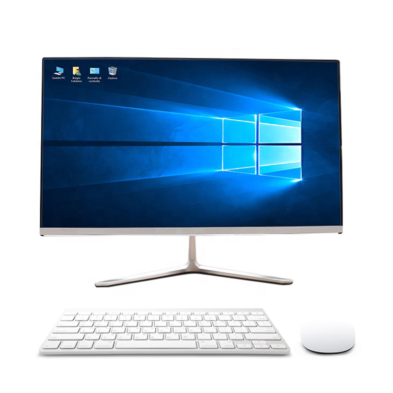 All In One Pc Intel Core I7 I3 I5 AIO Desktop Computer H410 H510 H610 23.8 Inch