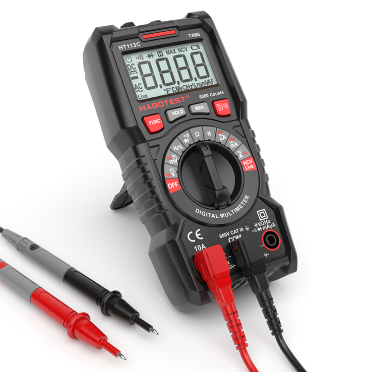 High Accuracy Automatic Digital Multimeter / Pocket Digital Multimeter Size 151*75*48 mm