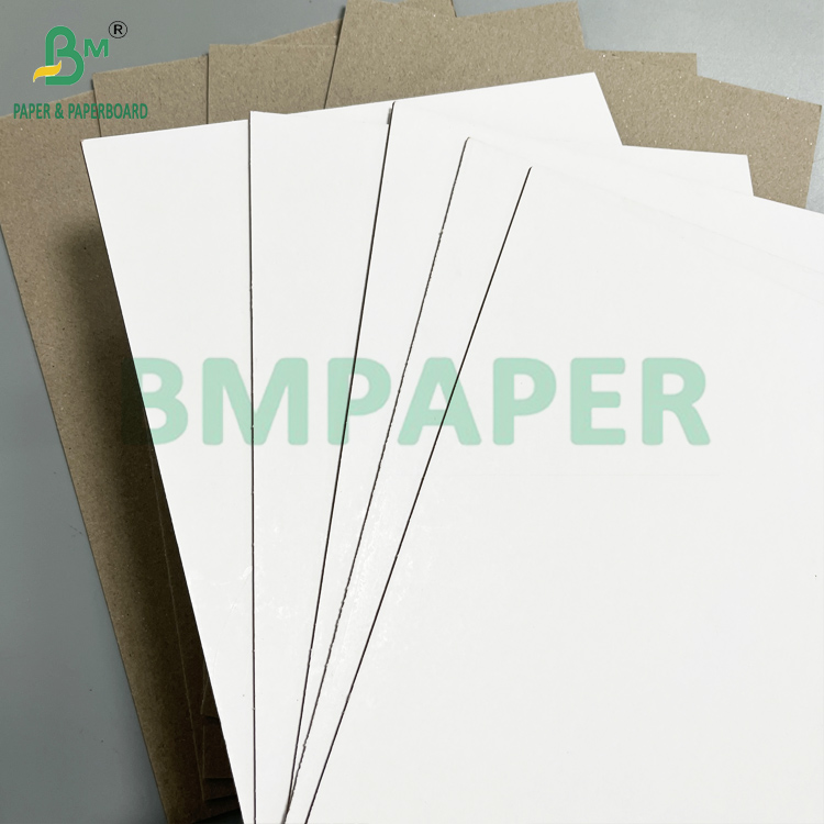 Good Printiability 1mm Coated Duplex Board Grey Back Paperboard Laminated Thick