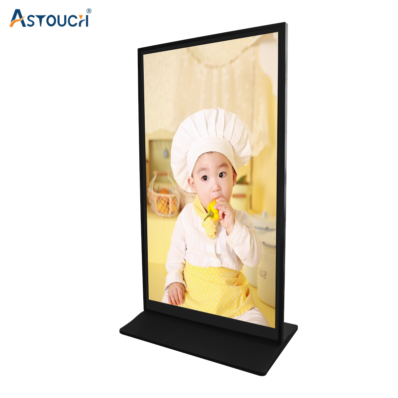 86 Inch Information Digital Signage Displays Lcd Sturdy Free Standing
