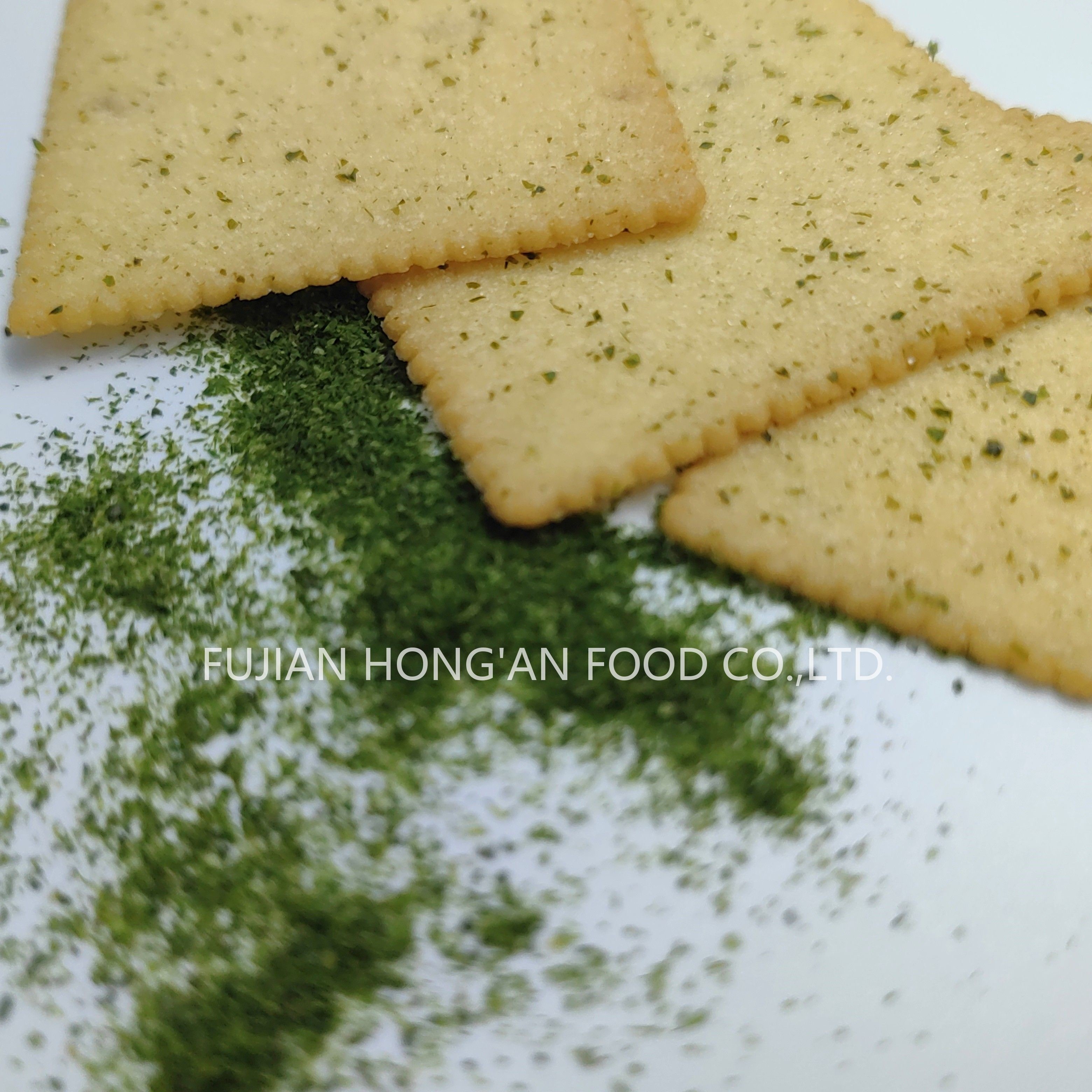 Crispy Texture Green Laver Seaweed Flakes Dried Seaweed Rich Calcium