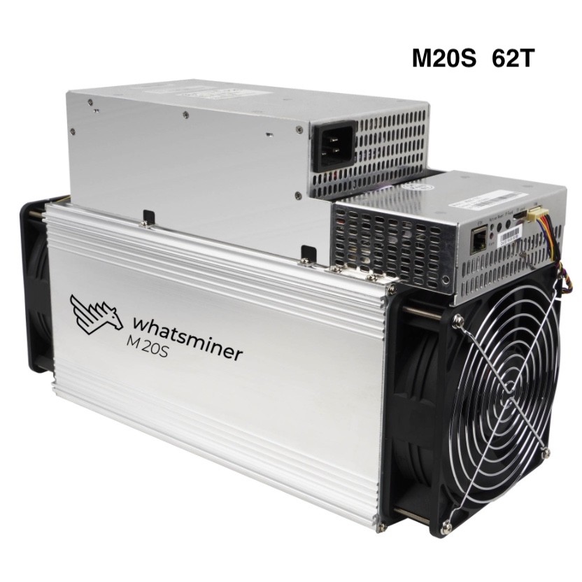 62TH/S SHA256 M20s 62T Whatsminer , 3000W-3600W Asic Bitmain Miner