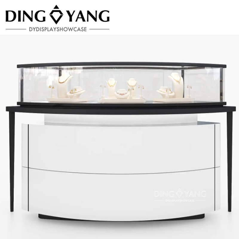 Modern Fashion Style Jewelry Showcase Counter No Installation