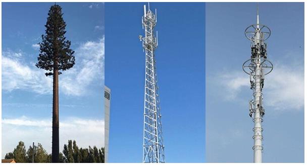 Custom Transmission lattice tower Self Supporting Steel Mobile Antenna Tower 2