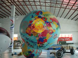 Colorful inflatable advertising helium balloon with 0.18mm PVC Material for Trade show