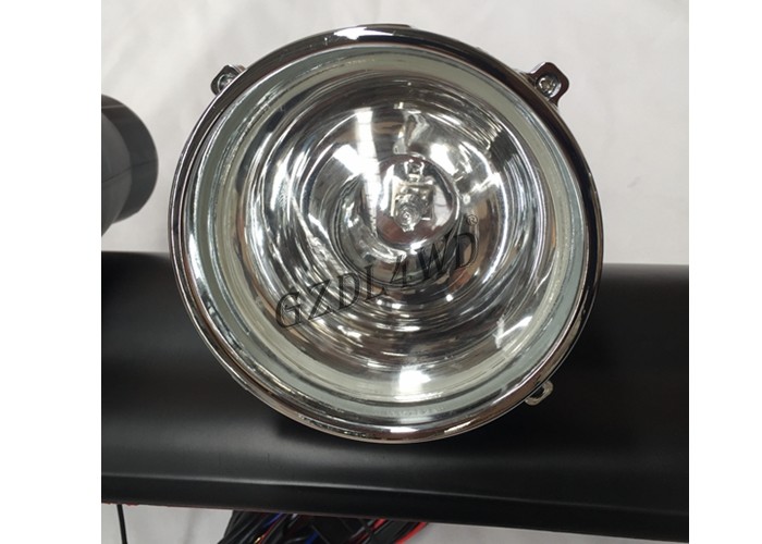 55W 12V 4x4 Driving Lights , ABS Plastic Jeep Light Bar With 4 Spotlight Bulbs