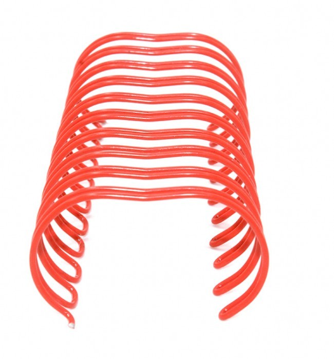 Electroplated Steel Double Loop Wire O For Calendar Binding