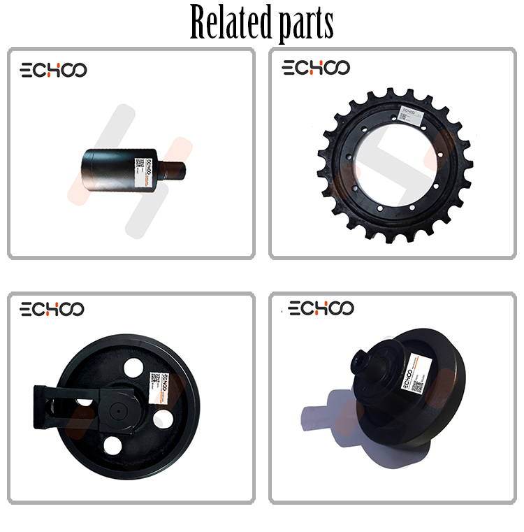 Mitsubishi MXR50 Parts Bottom Roller Mini Excavator Undercarriage Parts MXR50 Track Roller