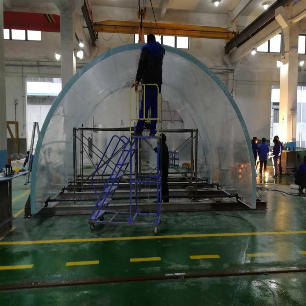 Prefabricated Outdoor Pool Acrylic Luxurious plexiglass Steel Structure Swimming Pool