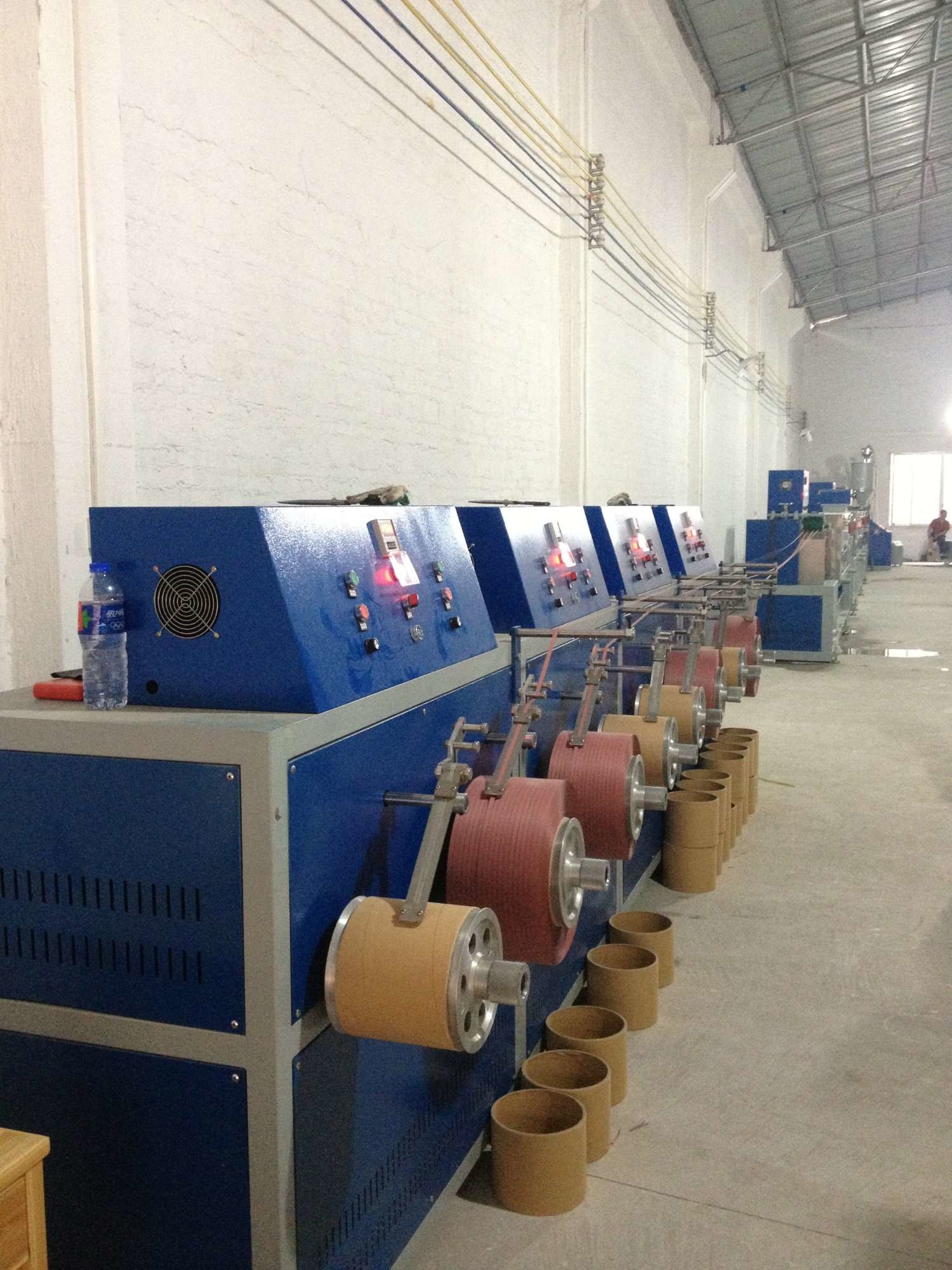 PP-2 PP-2-4 Strapping Band Belt Tape Production Line Machine with Screw Dia. 90-135