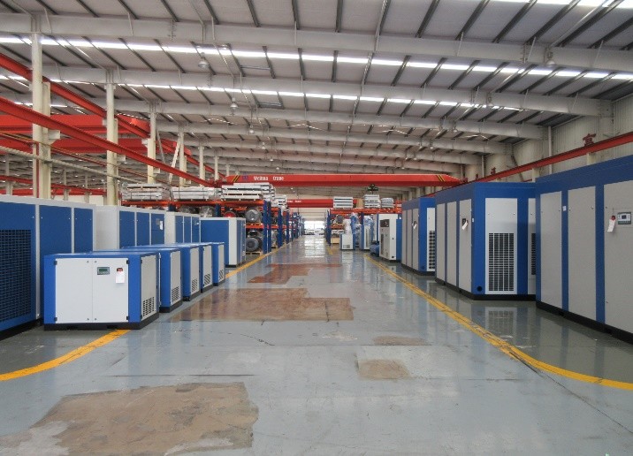 Stable Oil Free Screw Air Compressor , 65KW Industrial Oilless Air Compressor