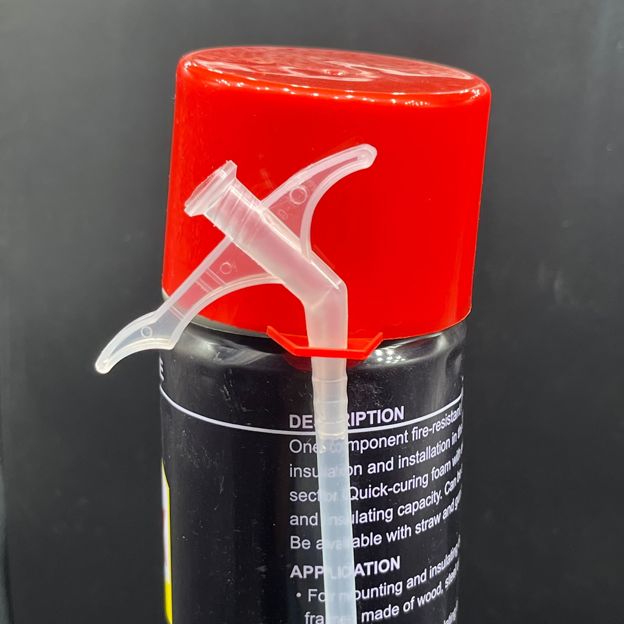 Durable PU Foam Spray Valve for Sealing & Insulation | Adjustable Polyurethane Foam Valve for Construction | Easy Dispen