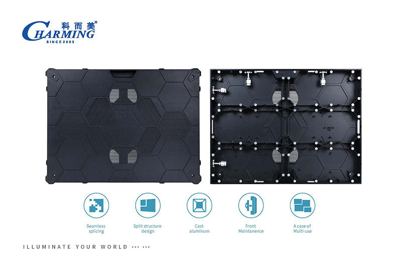 64x48CM HD LED Video Wall Display Pixel Pith 2MM 3840Hz For TV Show