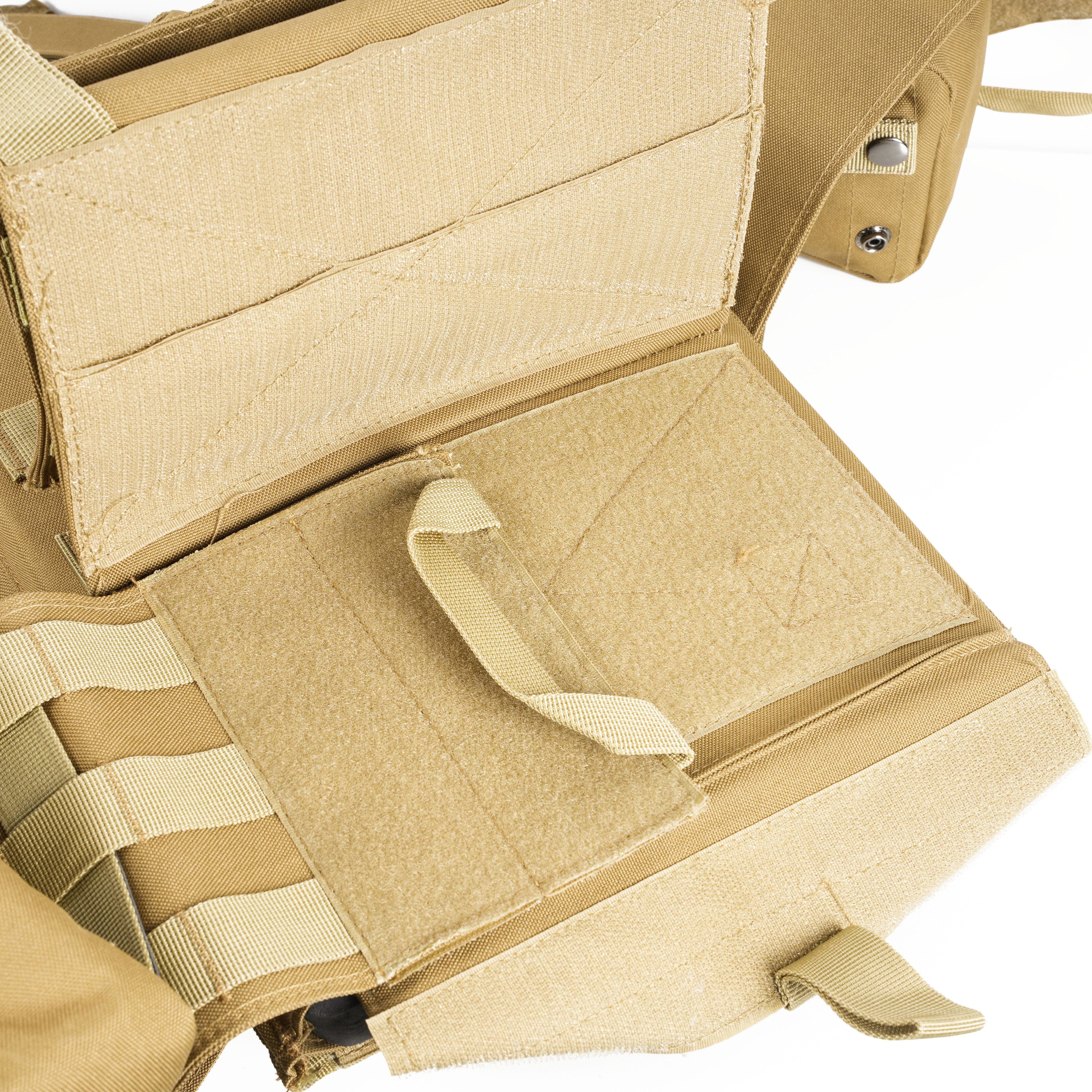 High Protection Military Tactical Bulletproof Vest ARAMID / UHMWPE Customized Style