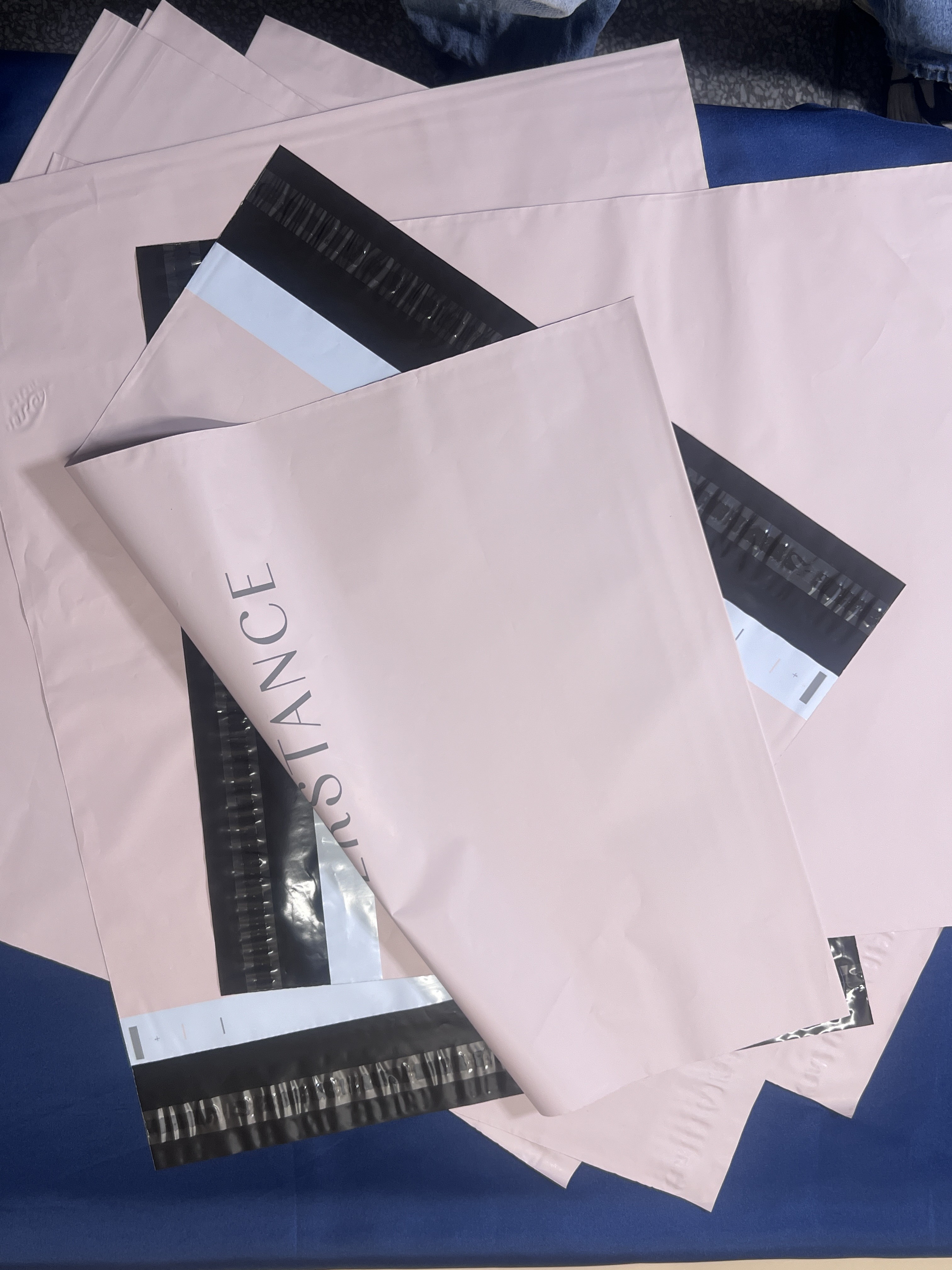 Customized Certified Degradable Mailer Envelopes D2W Materials Waterproof Tear Resistant Pet Bag