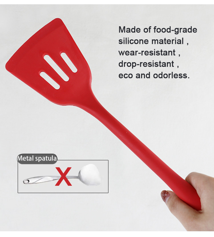 Food Grade Safe Silicone Kitchenware Set Pot Shovel Eco Friendly OEM ODM