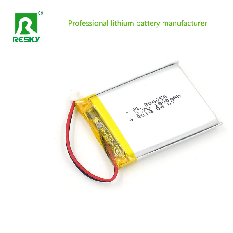 Prismatic Lithium Polymer Battery Cell 803060 3.7V 1500mAh 5.55wh For Pet Locator