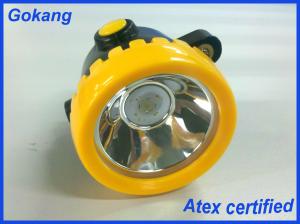 China ATEX certification miners cap lamp, cordless led mining headlamp and miners lamp for sale on sale